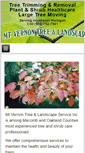 Mobile Screenshot of mtvernontree.com